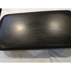 2008-2010 Dodge Charger Center Console Black Leather Lid Armrest Bin Storage